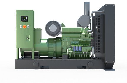 Дизельный генератор WS400-DX исполнение Открытое